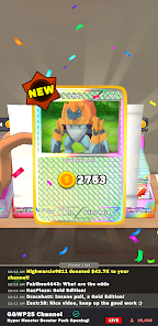 Screenshots of the TCG Hyper Card Idle Streamer MOD version