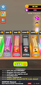 In-game images of TCG Hyper Card Idle Streamer