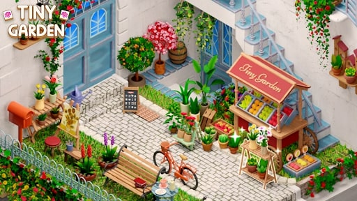 Tile Garden: Little House Design MOD