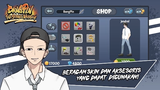 Bangpin The Street Warrior Playmods