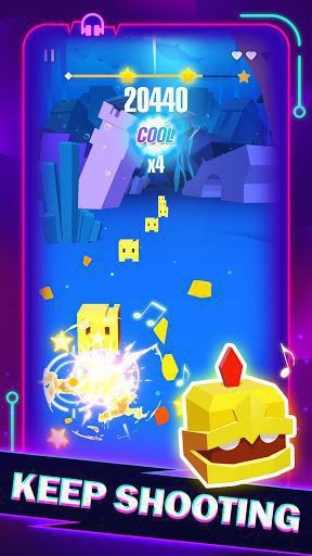Beat Shooter Vibrant Rhythm Entertainment Game