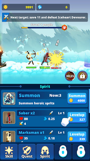 Last Frozen: Idle RPG Survival on Apkmod.app