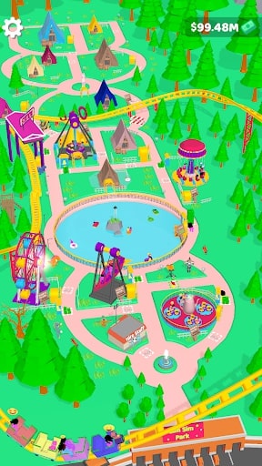 Sim Sim: Arcade Idle Theme Park on Apkmod.app
