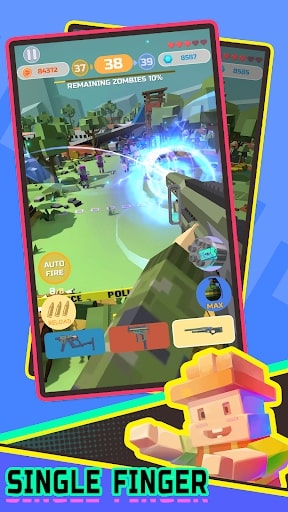 Download Pixel Zombie Hero money hack version