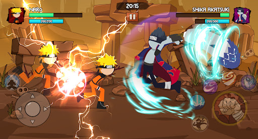 Stickman Ninja Fight MOD No Ad Watching Required