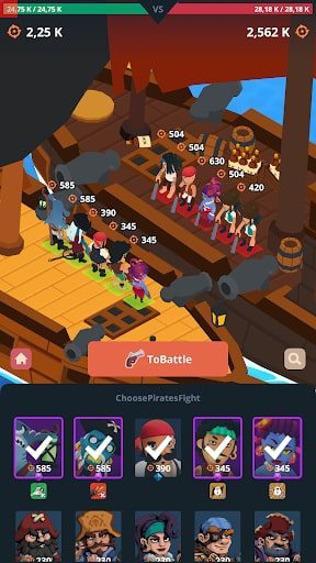 Idle Pirates - Ship Simulator full money unlocked