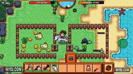 Pixel Survival Game 3 for mobile phones