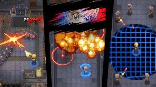 Mystic Gunner wipe out aliens