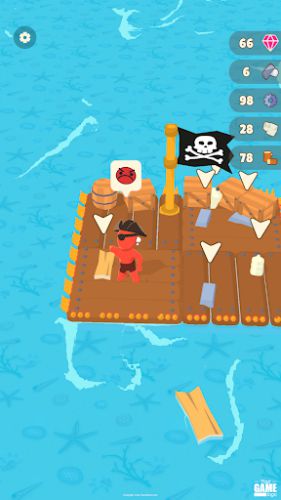 Water Raft - Sea Base defeat pirates