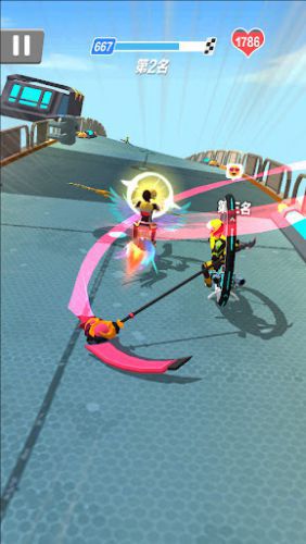 Experience motorcycle driving in Moto Rush 3D