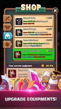 Monster-smashing battles in Lost in the Dungeon