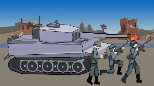 Stickman WW2 MOD version