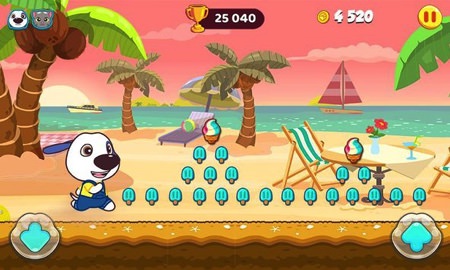Get Talking Tom Candy Run for your phone