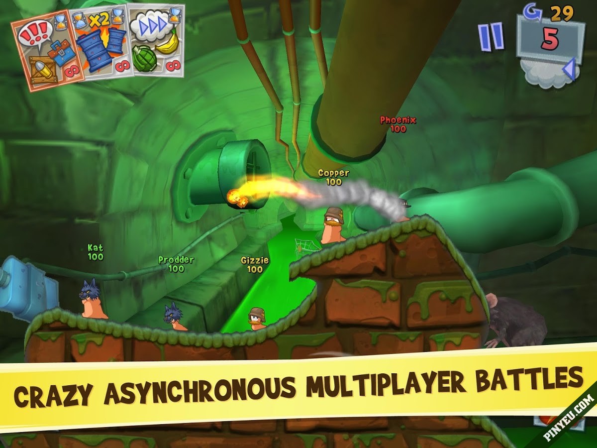 Download the Worms 3 APK for Android phones