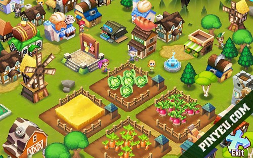 Adventure Town Mod Unlimited Money version