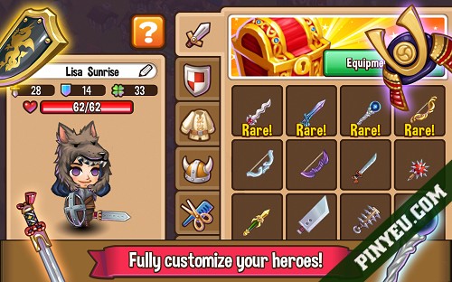 An appealing Adventure Town game for Android