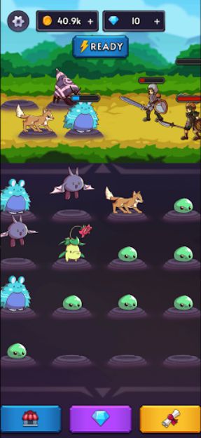 Monsters VS Hunters monster nurturing