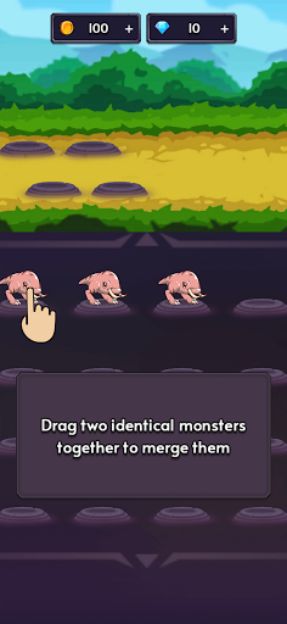 Monsters VS Hunters monster clash