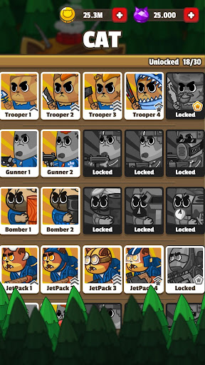 cat battle strategy game