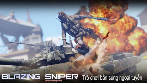 Blazing Sniper sweeping through zombies