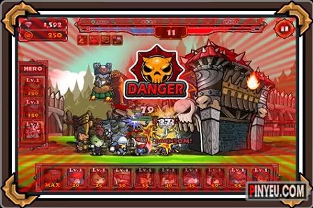 An extremely thrilling Cat War2 game for Android