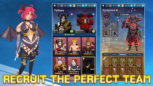 Epic Sword Quest battle and defeat monsters