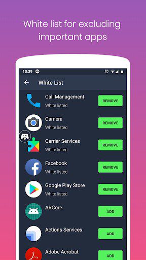 App for reducing game lag
