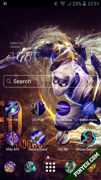 Guide to designing a League of Legends theme for Android