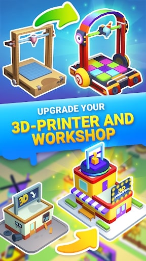 Idle 3D Printer ad-free mod