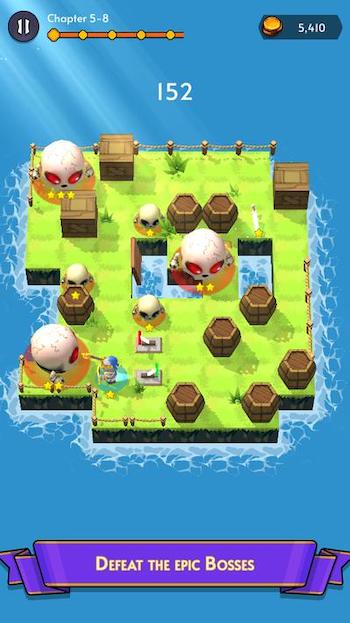 Monster hunting game