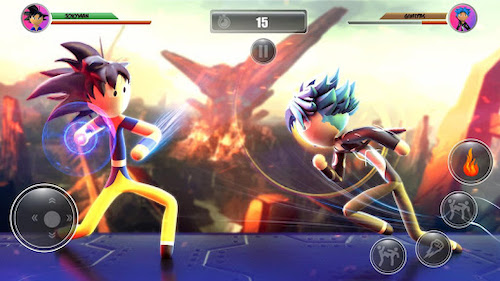 Stickman Dragon Hero Fighter MOD with Unlimited Money
