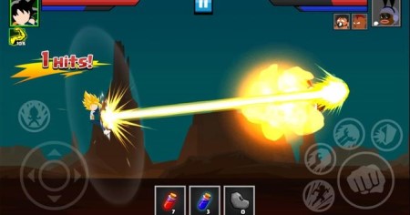 Download Stickman Battle: Super Dragon Shadow War Unlimited Gold Mod