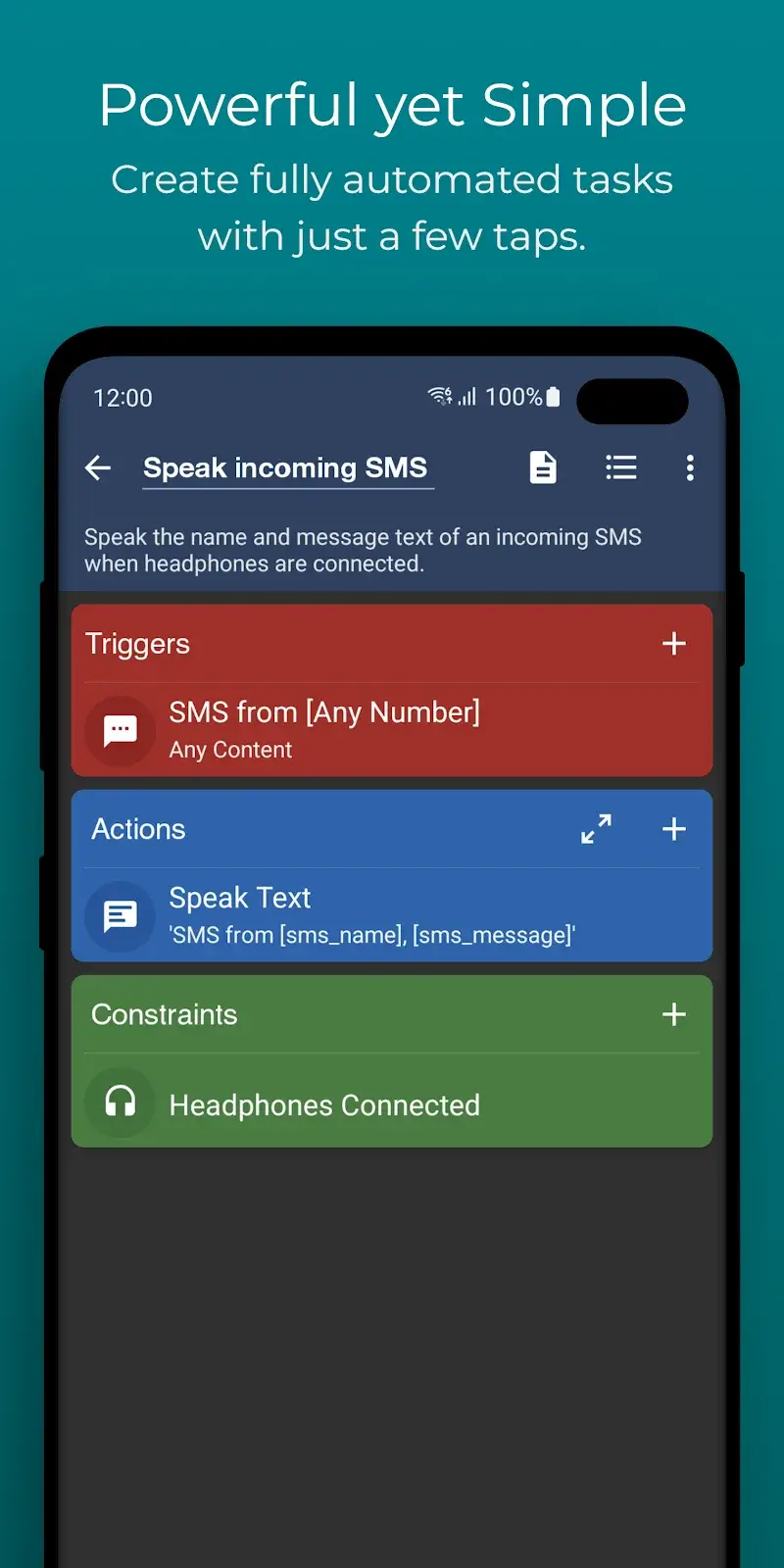 MacroDroid screenshot 3