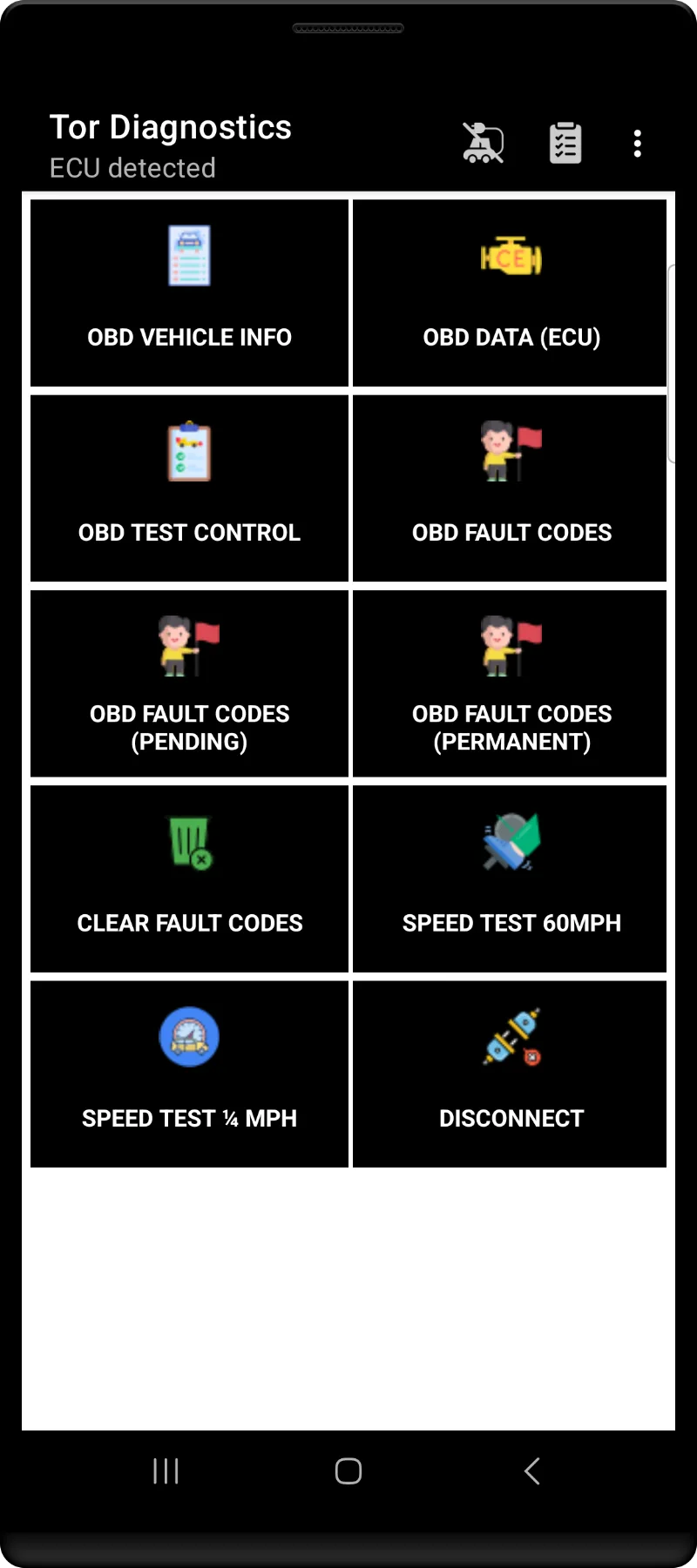 Torque OBD2 Diagnostics screenshot 1