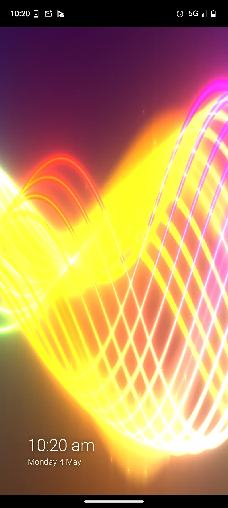 Neon Waves Live Wallpaper screenshot 3