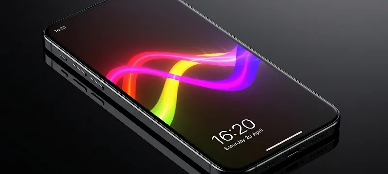Neon Waves Live Wallpaper screenshot 1