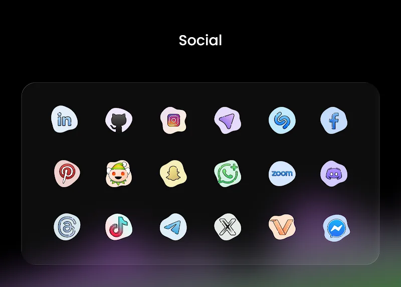 Blob Icon Pack screenshot 3