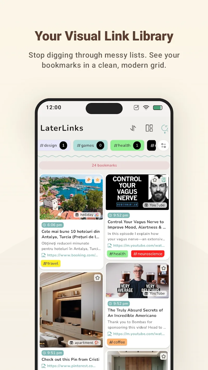 LaterLinks screenshot 1