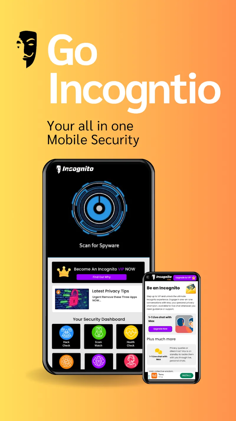 Incognito screenshot 4