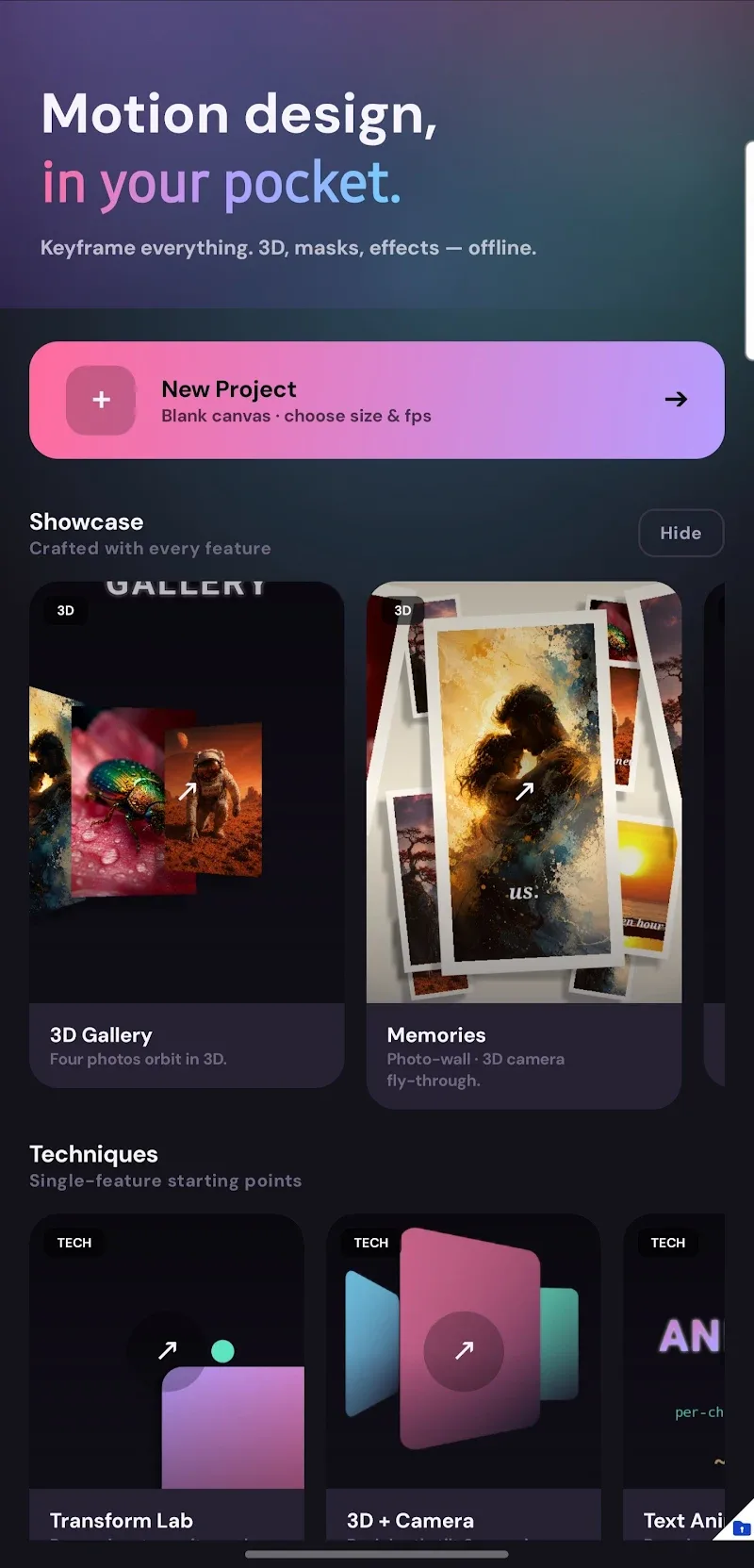 Effects Motion Studio screenshot 6