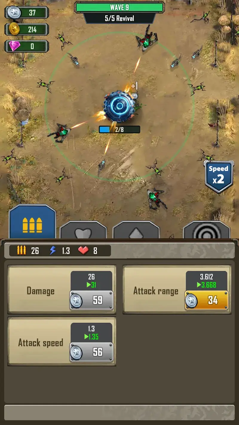 Idle Defense Legend: TD Game screenshot 2