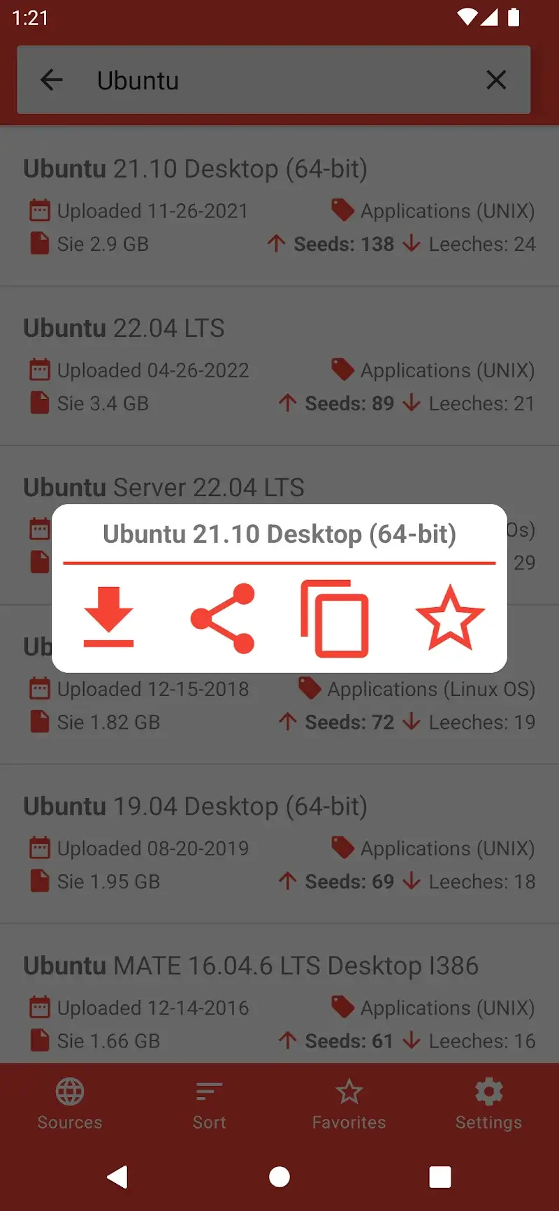 Torrent Search Revolution screenshot 2