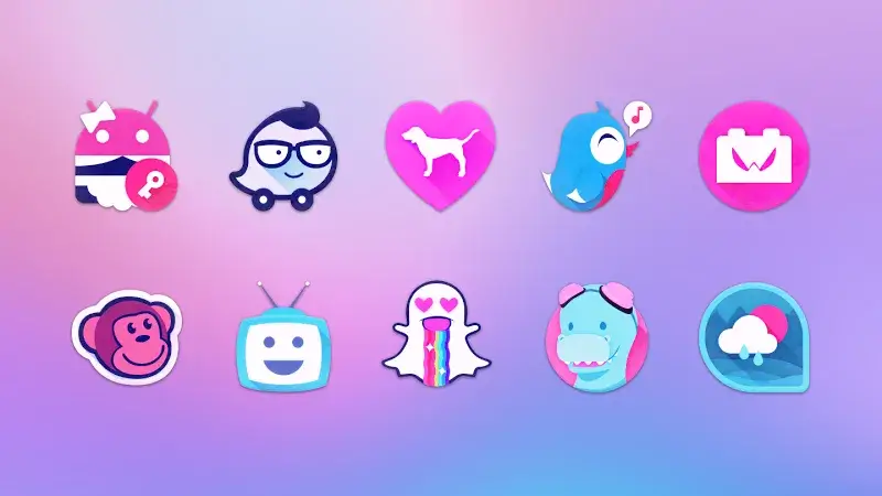 Unicorn Icon Pack screenshot 1