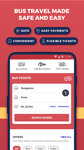 Book Bus, Train Tickets & Cabs screenshot 1
