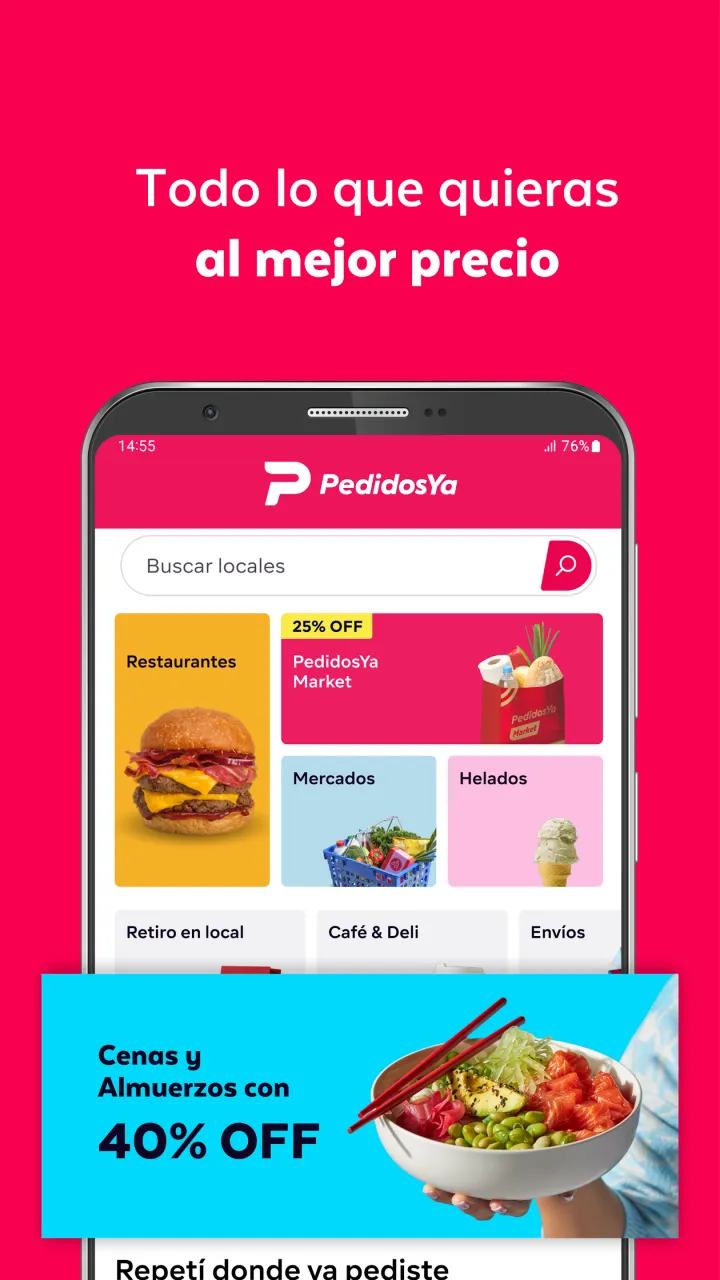PedidosYa screenshot 2
