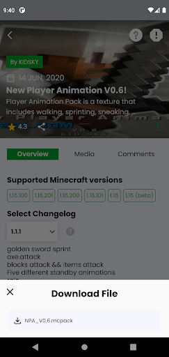 MCPEDL for Minecraft screenshot 3