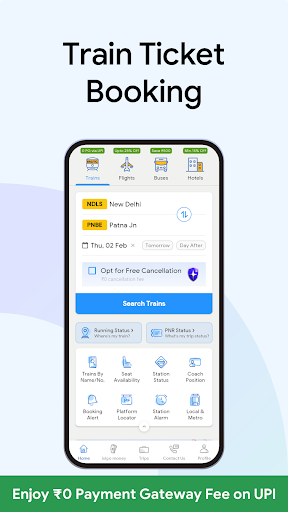 ixigo Train Status Ticket Book screenshot 2