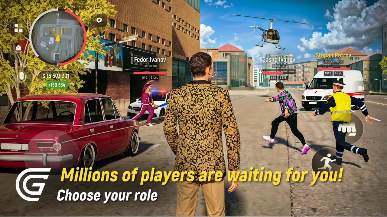 Grand Mobile: RP Life Simulator gameplay screenshot 1