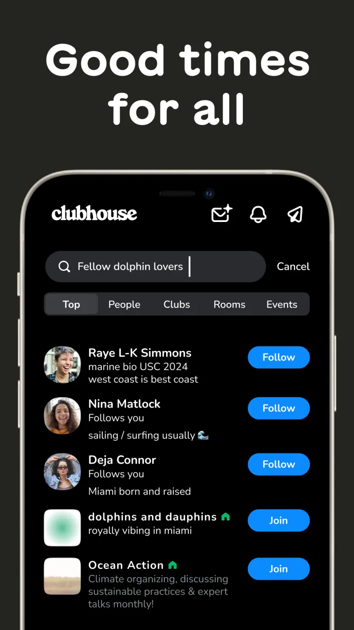 Clubhouse screenshot 8