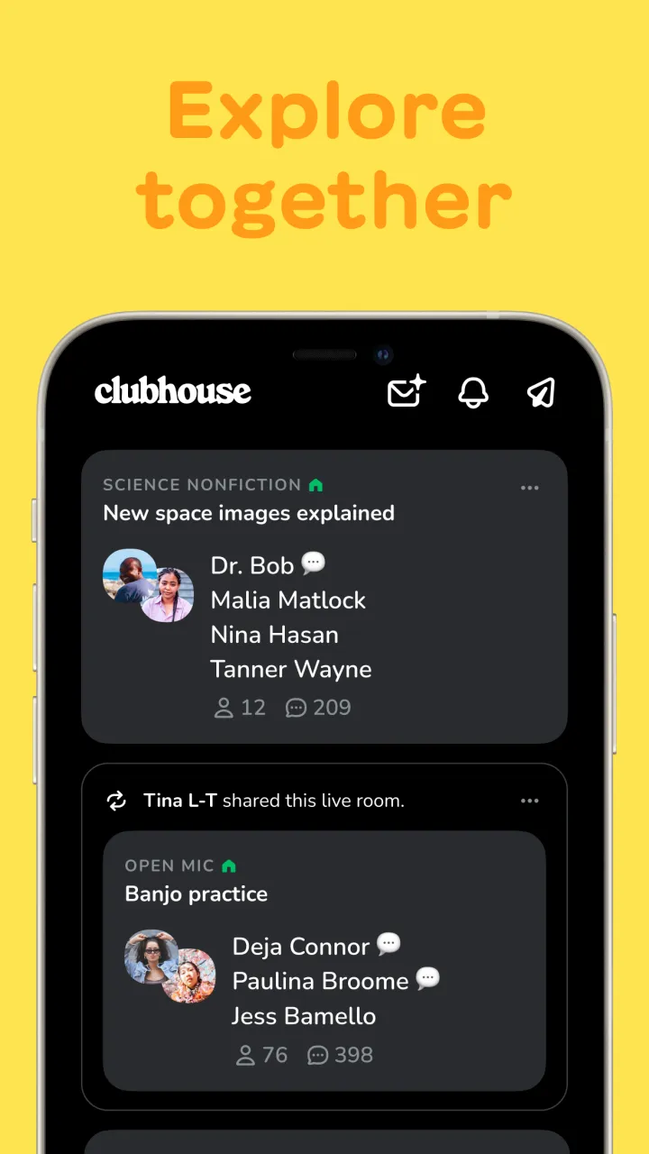 Clubhouse screenshot 7